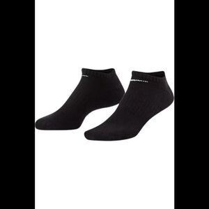 Nike Men's Everyday 2-Pack No Show Socks Black